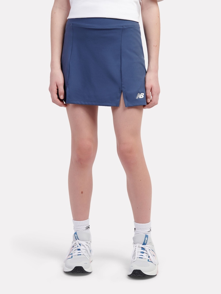 New Balance Blue Kids Woven Shorts - Image 1 of 8