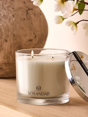 Sosandar Lime Orange 2 Wick Fragranced Candle - Image 3 of 5