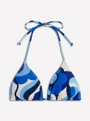 Boden Blue Symi String Bikini Top - Image 5 of 6