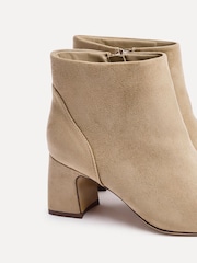 Linzi Brown Cove Square Toe Block Heel Ankle Boots - Image 5 of 5
