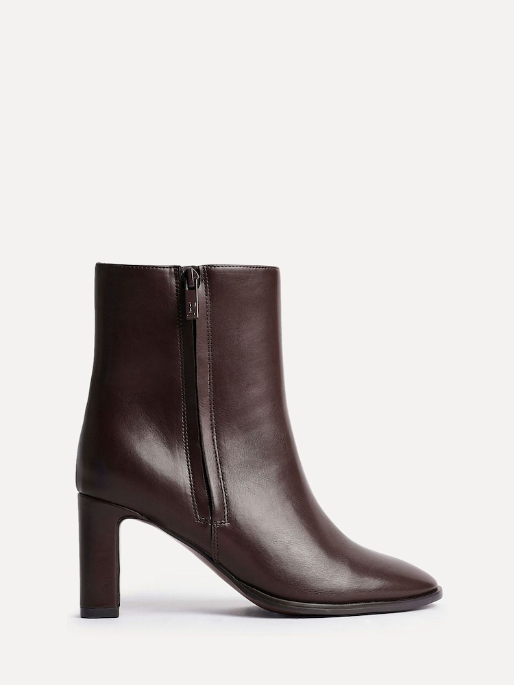 Linzi Brown Jonas Block Heel Ankle Boots - Image 2 of 6