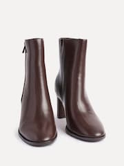 Linzi Brown Jonas Block Heel Ankle Boots - Image 3 of 6