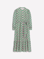 Boden Green Mia Tiered Shirt Dress - Image 6 of 6