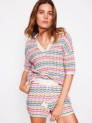 Boden Collared Henley Jumper - Imagem 1 de 6