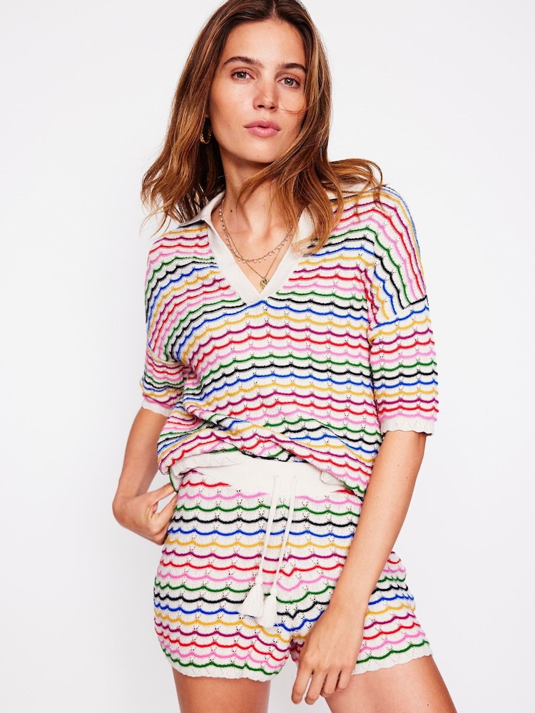 Boden Collared Henley Jumper - Imagem 1 de 6