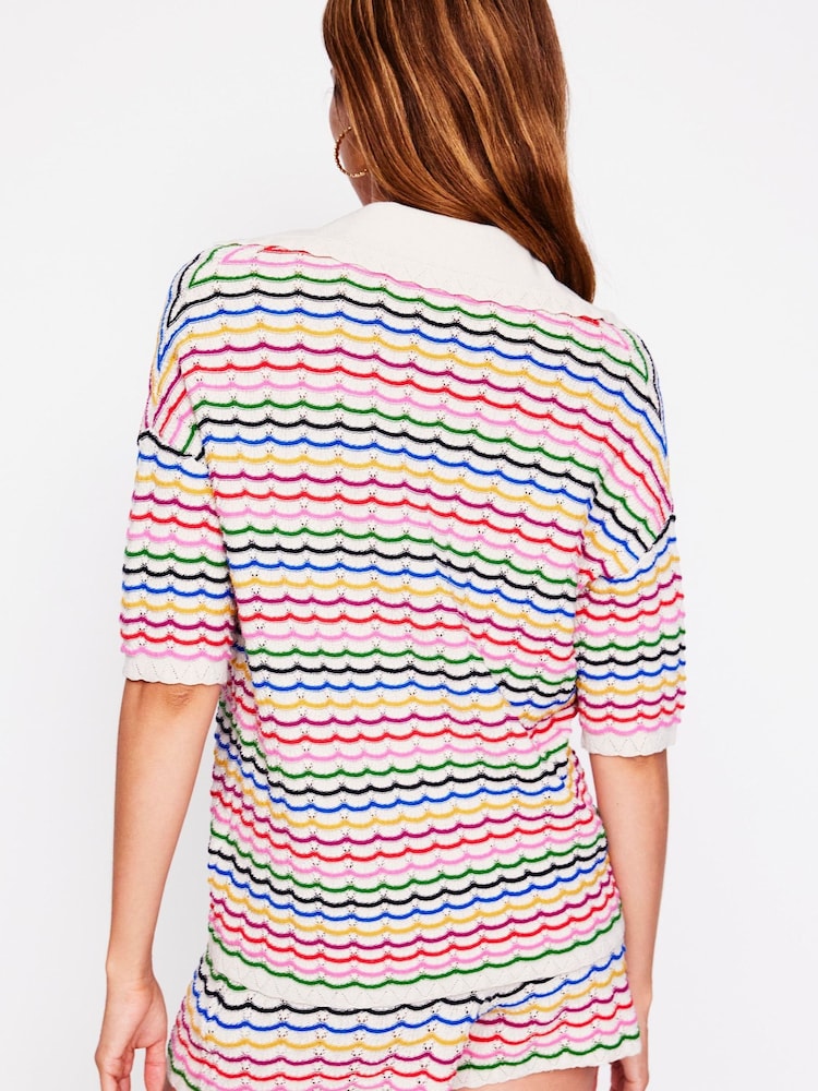 Boden Collared Henley Jumper - Imagem 2 de 6