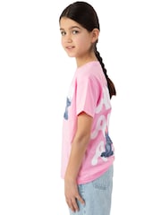 Character Pink Girls Lilo and Stitch Movie T-Shirt - Image 4 of 11
