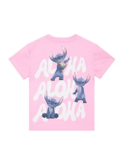 Character Pink Girls Lilo and Stitch Movie T-Shirt - Image 7 of 11