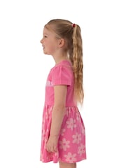 Character Pink Dora The Explorer Short Sleeve Dress - Image 3 of 9