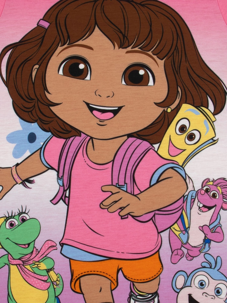 Pink DORA Short Sleeve Nightdress - Image 7 of 10