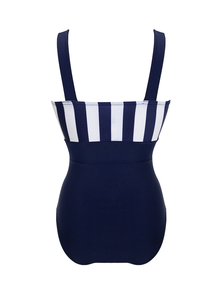 Pour Moi Blue Palm Springs Swimsuit - Image 4 of 4