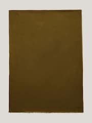 Jigsaw Green Wool Silk Pashmina Scarve - Image 3 of 5