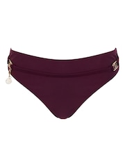 Pour Moi Red Brief St Barts Bikini Brief - Image 3 of 4