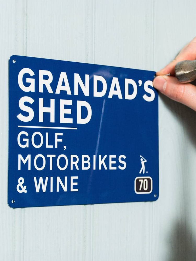 Personalised Daddys Man Cave Metal Sign by No Ordinary Gift - Image 4 of 4