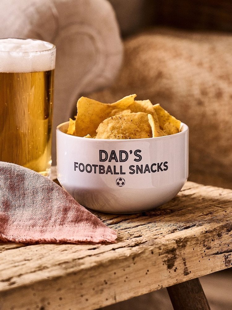 Personalised Dads Snack Bowl by No Ordinary Gift - Image 3 of 3