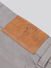 U.S. Polo Assn. Sky Blue Boys Core 5 Pocket Trousers - Image 3 of 5