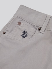 U.S. Polo Assn. Sky Blue Boys Core 5 Pocket Trousers - Image 4 of 5