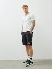 River Island Regular Fit Stripe Open Neck Polo Shirt - Image 4 of 4