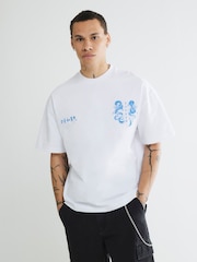 River Island White Palais Dragon T-Shirt - Image 2 of 4
