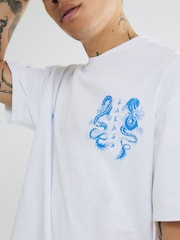 River Island White Palais Dragon T-Shirt - Image 4 of 4
