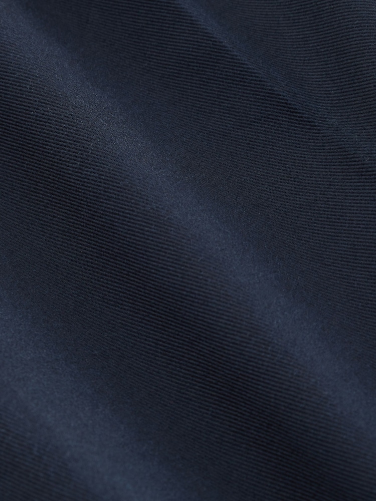 Navy Blue Regular Tapered Fit N. Premium Smart Twin Pleat Chino Trousers - Image 10 of 10