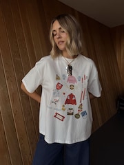 Never Fully Dressed White Ski T-Shirt - Image 1 of 5