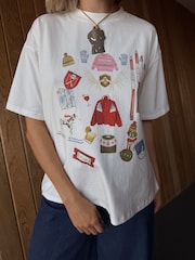 Never Fully Dressed White Ski T-Shirt - Image 5 of 5