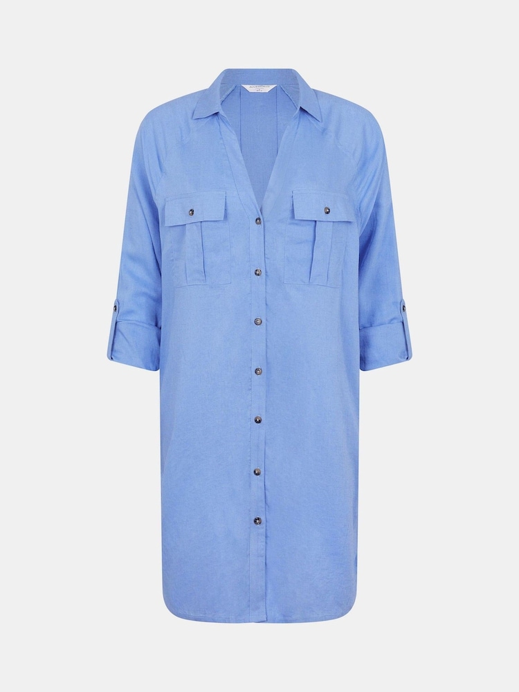 Accessorize Long Sleeve Beach Cover-Up Cover up - Imagem 4 de 4