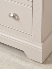 Pacific Natural Fairford Oak and Parchment 7 Drawer Unit - Image 4 of 6