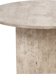 Pacific Grey Elkton Concrete Effect Wood Veneer Coffee Table - Image 4 of 6