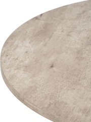 Pacific Grey Elkton Concrete Effect Wood Veneer Coffee Table - Image 6 of 6