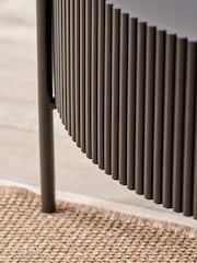 Pacific Black Henderson Wood and Metal Storage Coffee Table - Image 5 of 6