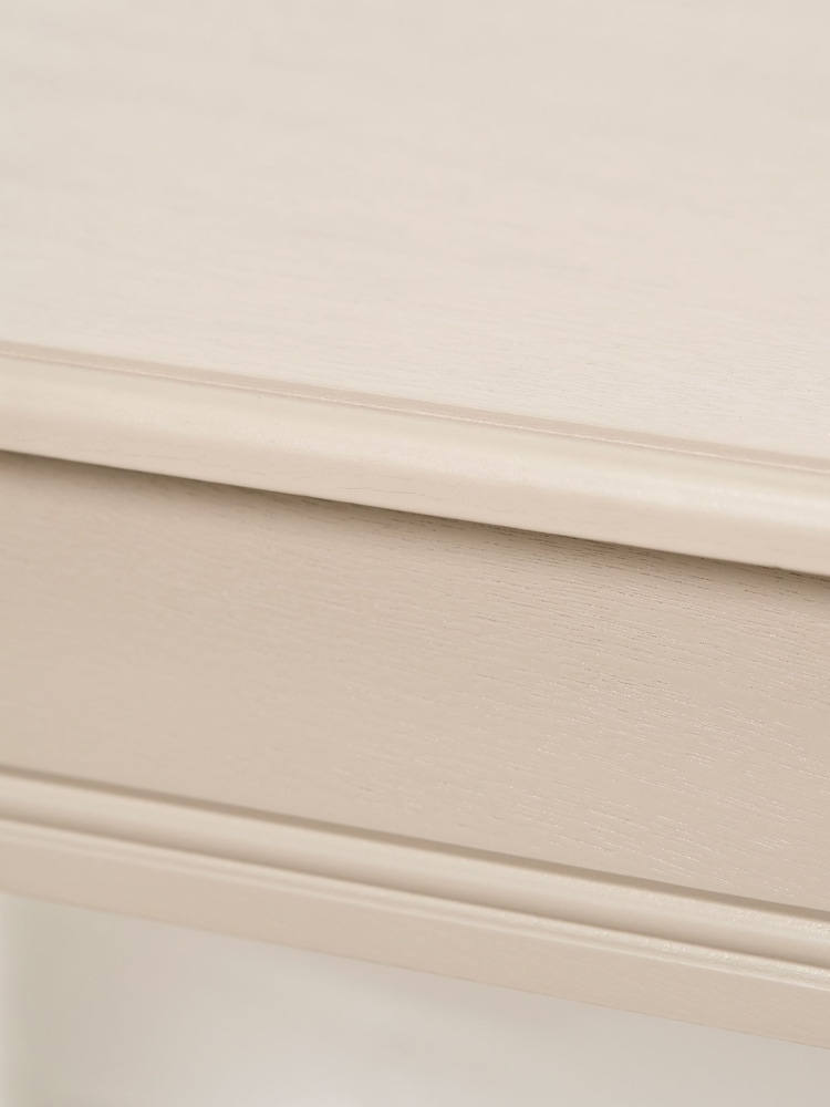 Pacific Cream Heritage Pine Wood Console Table - Image 2 of 6