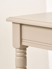 Pacific Cream Heritage Pine Wood Console Table - Image 3 of 6