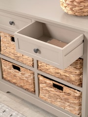 Pacific Cream Devonshire Pine Wood 2 Drawer 4 Basket Unit - Image 5 of 6