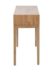 Pacific Black Gio Acacia Wood 1 Drawer Console Table - Image 6 of 6