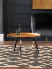 Pacific Natural Hammond Pine Wood Coffee Table - Image 1 of 6