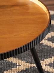 Pacific Natural Hammond Pine Wood Coffee Table - Image 3 of 6