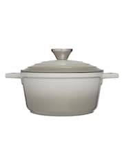 Mary Berry Grey At Home 20cm Cast Aluminium Round Casserole Dish - Image 3 of 4