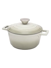 Mary Berry Grey At Home 20cm Cast Aluminium Round Casserole Dish - Image 4 of 4