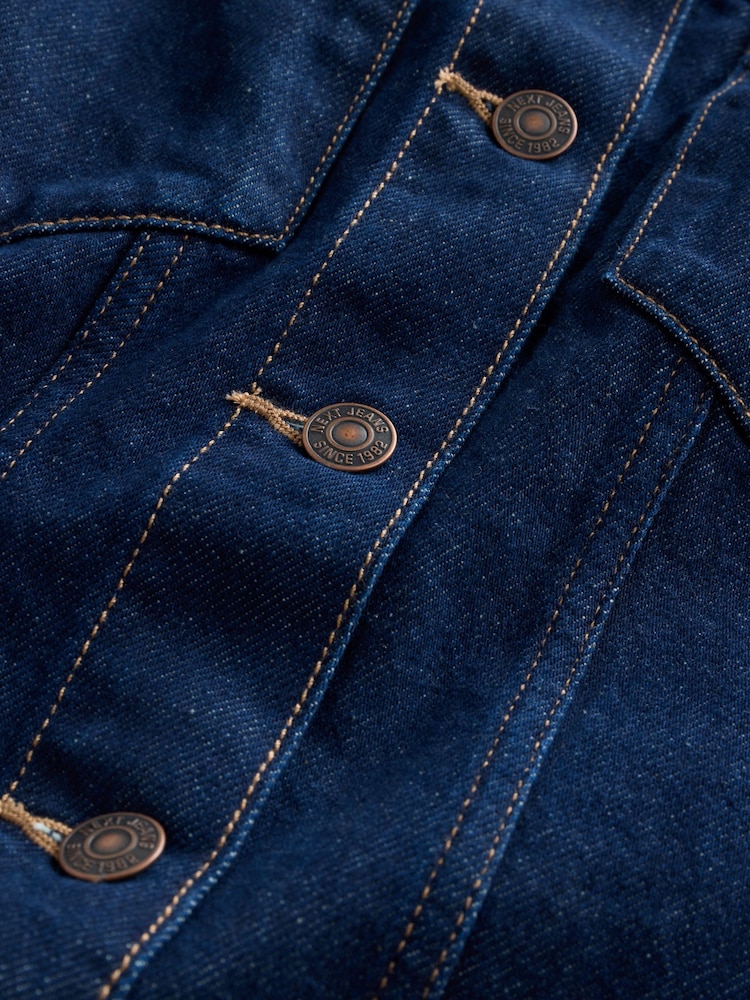 Albastru indigo - Fuller Bust Short Sleeve Fitted Top - Imaginea 8 din 8 Albastru indigo - Fuller Bust Short Sleeve Fitted Top - Imaginea 8 din 8