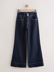 Banlawan - High Rise Stretch Wide Leg Hourglass Jeans - Larawan 6 ng 8