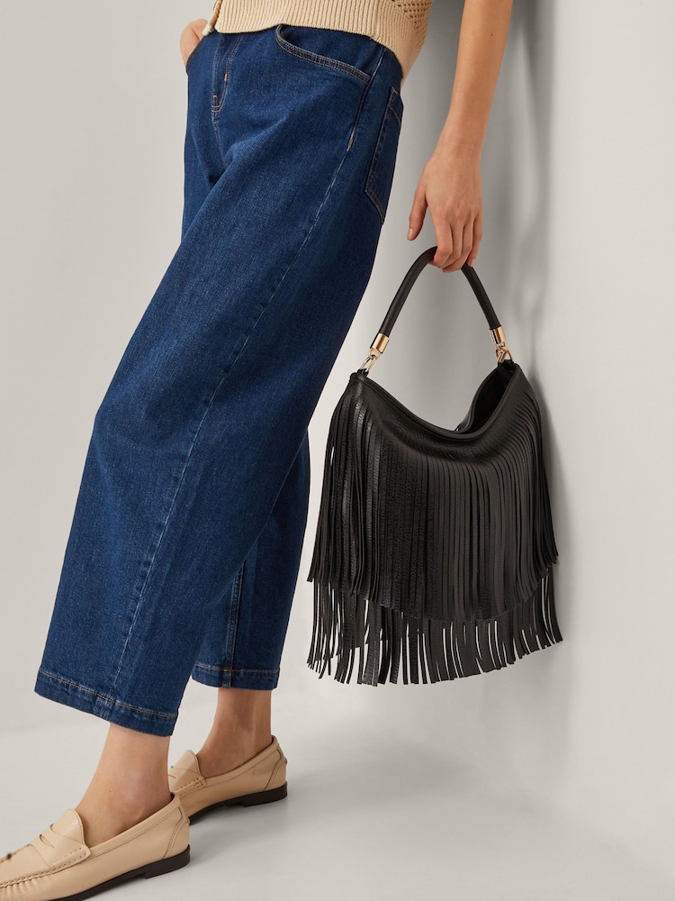 Monsoon Sula Fringe Hobo Bag - Imagen 4 de 4
