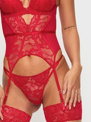 Ann Summers Red Padded Sexy Lace Padded Boost Bra - Image 4 of 5