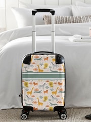 Personalised Bright Dinosaur Suitcase by Koko Blossom by Koko Blossom - Image 2 of 4