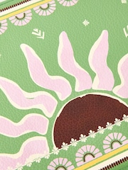 Oliver Bonas Green Sun Print Laptop Case - Image 5 of 5