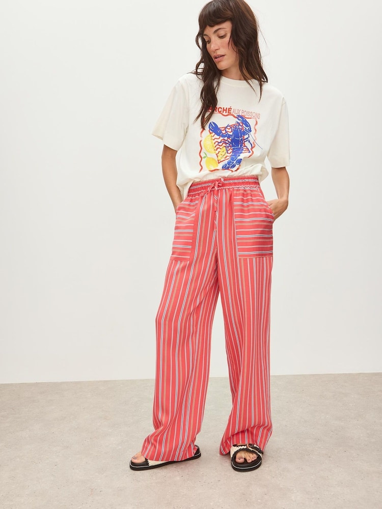 Oliver Bonas Lobster Graphic Print T-Shirt - Imagen 2 de 7
