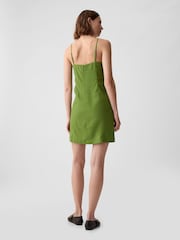 Gap Green Linen-Blend Mini Dress - Image 5 of 6