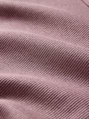 The Set Brown/Purple/Pink/White 4 Pack Scoop Neck 3/4 Sleeve Ribbed T-Shirts - Image 11 of 11