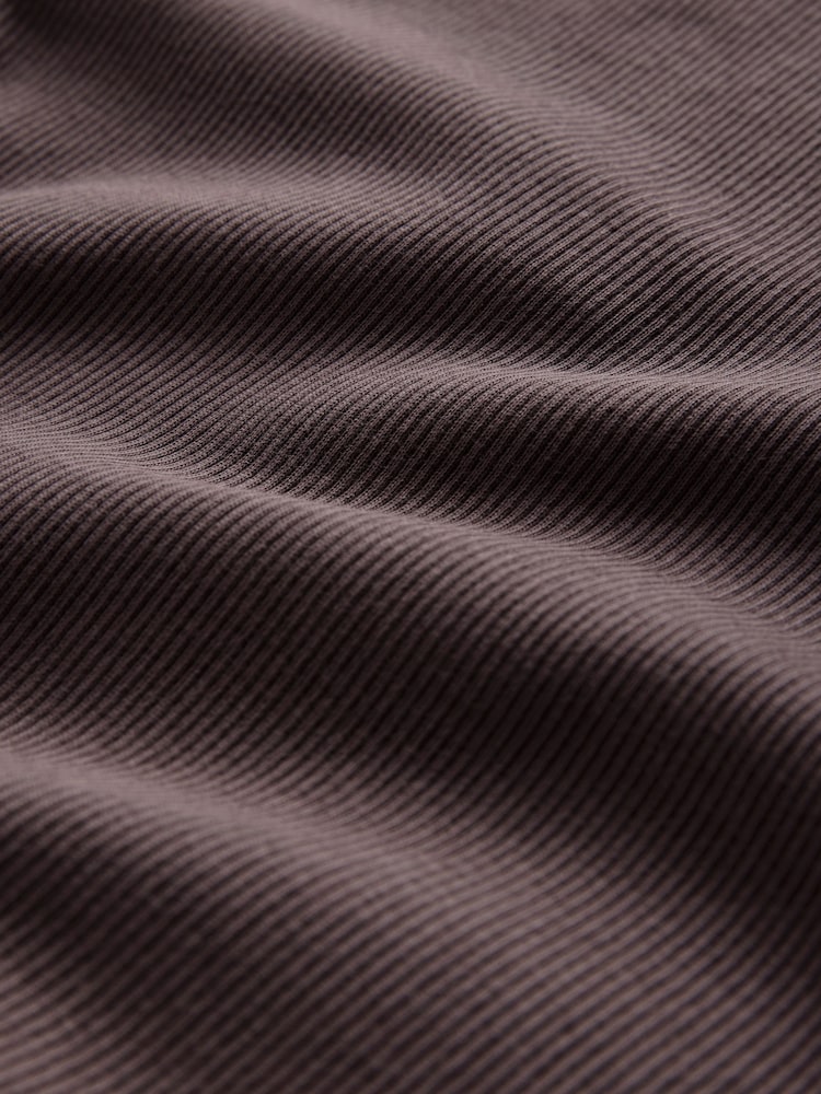 The Set Purple/Light Purple/Pink/Brown/Stripe/Brown Ribbed Long Sleeve T-Shirts 5 Pack - Image 8 of 8